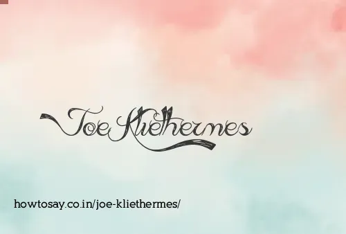 Joe Kliethermes