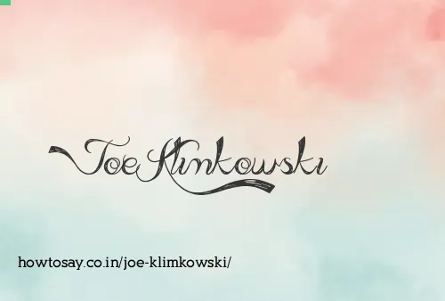 Joe Klimkowski