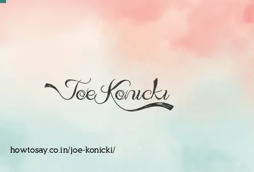 Joe Konicki