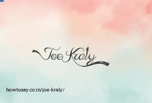 Joe Kraly