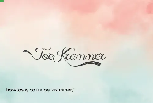 Joe Krammer