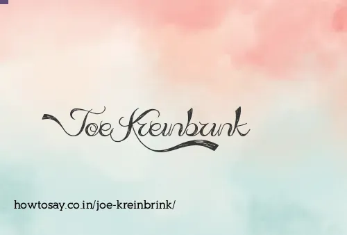 Joe Kreinbrink