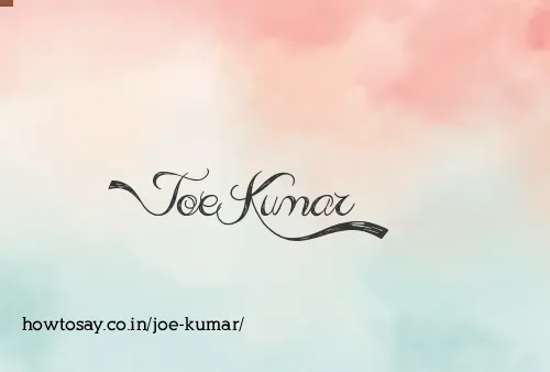 Joe Kumar