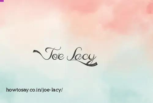 Joe Lacy