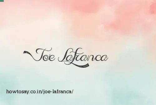 Joe Lafranca