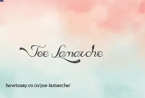 Joe Lamarche