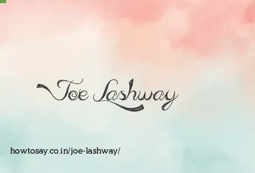 Joe Lashway