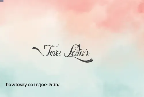 Joe Latin