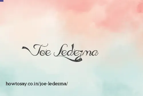 Joe Ledezma