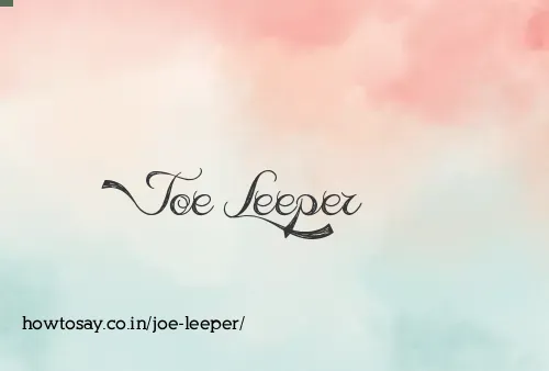 Joe Leeper