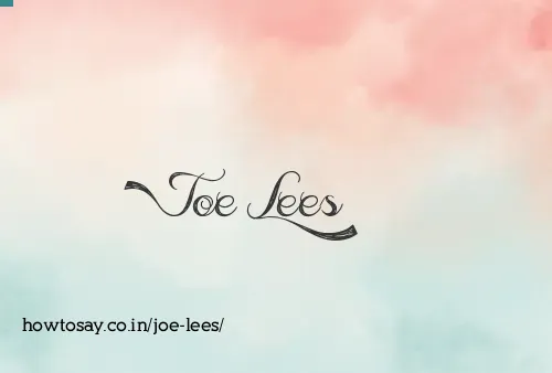 Joe Lees