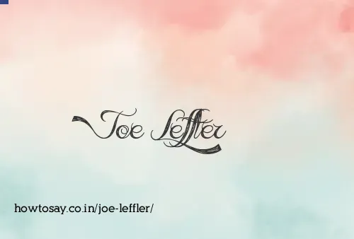 Joe Leffler