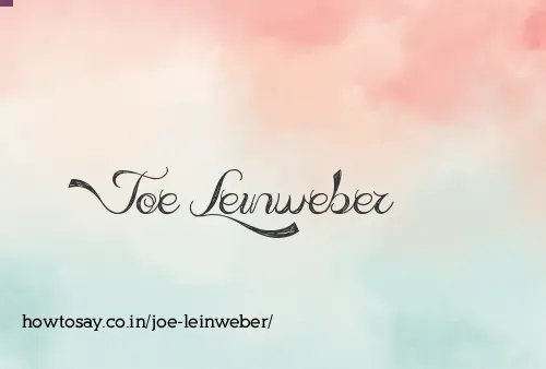 Joe Leinweber