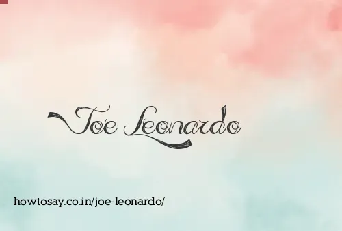 Joe Leonardo