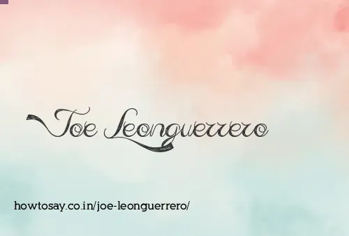 Joe Leonguerrero