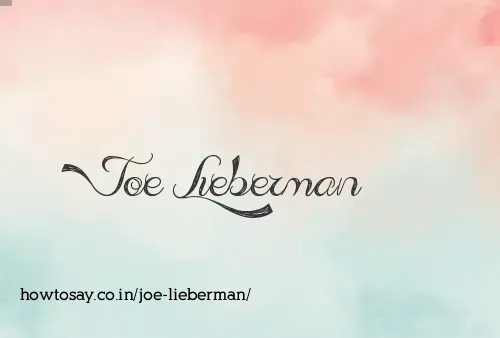 Joe Lieberman