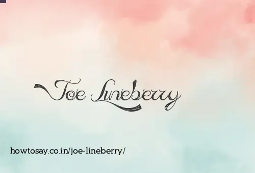 Joe Lineberry
