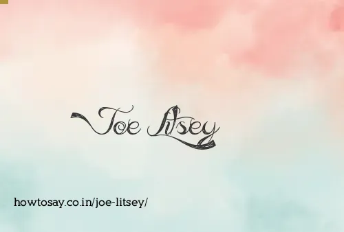 Joe Litsey