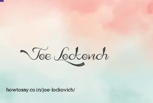 Joe Lockovich
