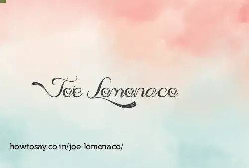 Joe Lomonaco
