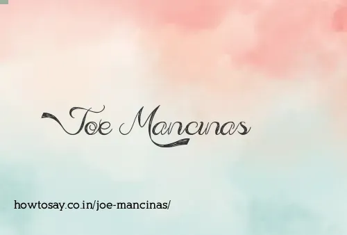 Joe Mancinas