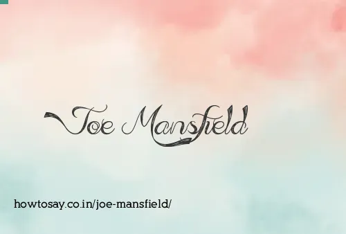 Joe Mansfield