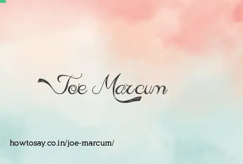 Joe Marcum