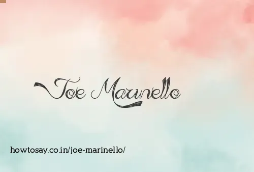 Joe Marinello