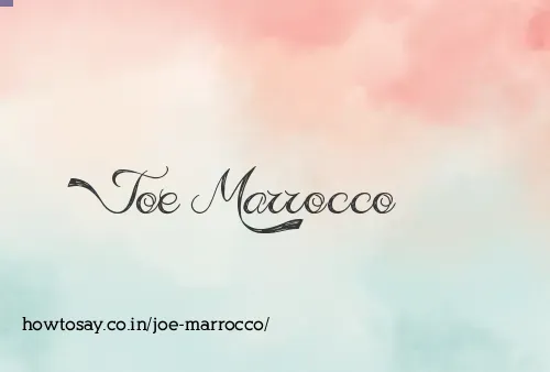 Joe Marrocco