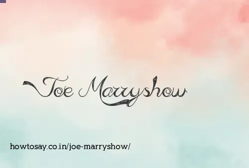Joe Marryshow
