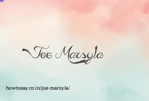Joe Marsyla