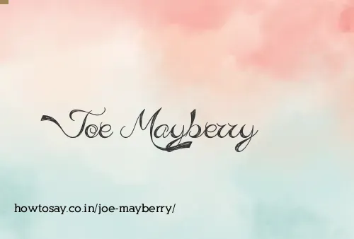 Joe Mayberry