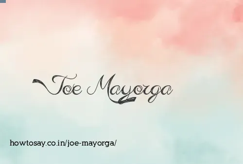 Joe Mayorga