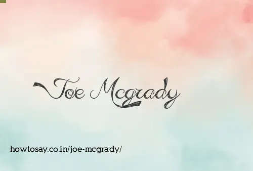 Joe Mcgrady