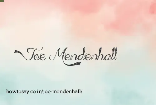 Joe Mendenhall