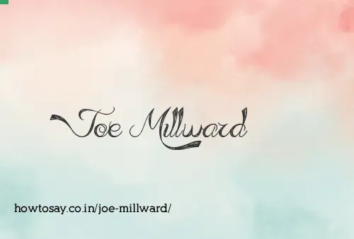 Joe Millward