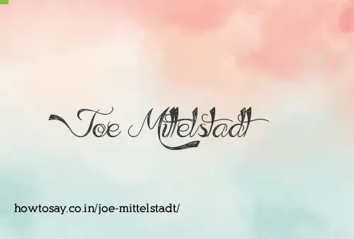 Joe Mittelstadt