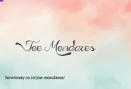 Joe Mondares