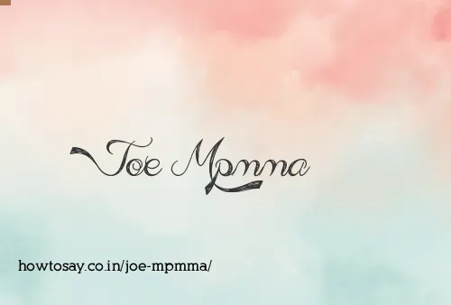 Joe Mpmma