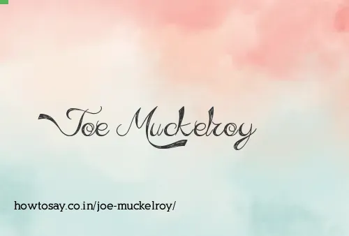 Joe Muckelroy