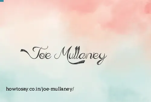 Joe Mullaney