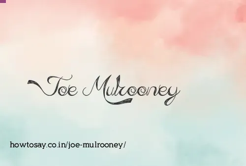 Joe Mulrooney