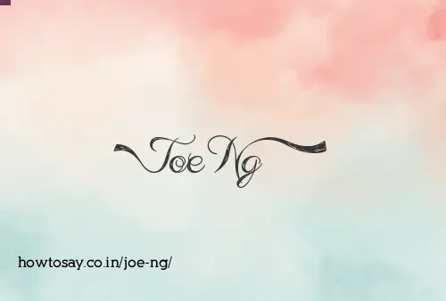 Joe Ng