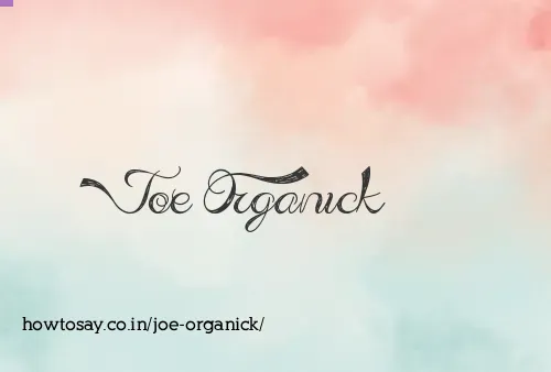 Joe Organick