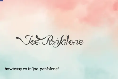Joe Panfalone