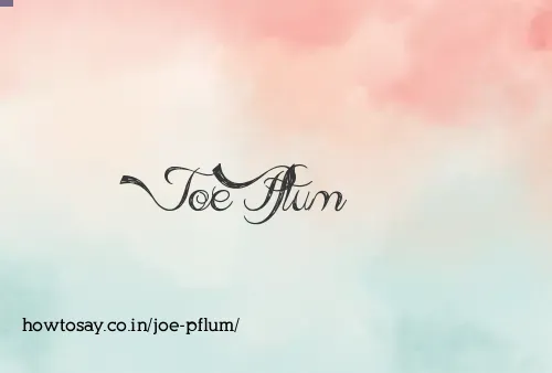 Joe Pflum