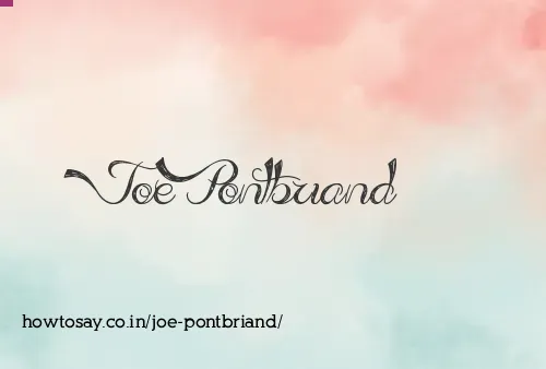 Joe Pontbriand