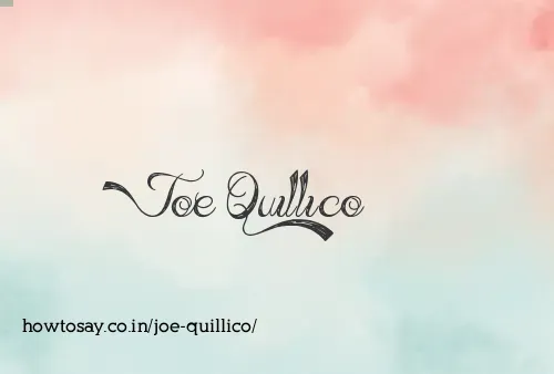 Joe Quillico
