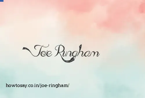 Joe Ringham