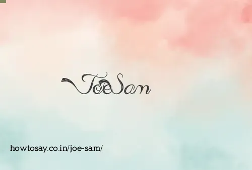 Joe Sam